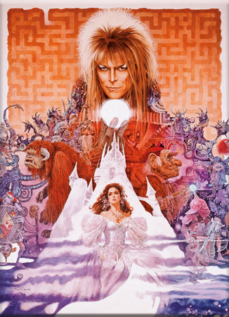Labyrinth - One Sheet Flat Magnet (2.5" x 3.5") – 6 PC PPK