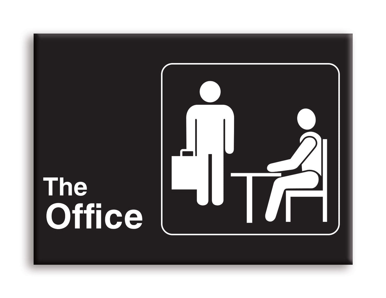 The Office - Logo Flat Magnet (2.5" x 3.5") – 6 PC PPK