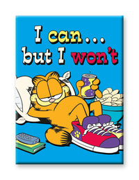 Thumbnail for Garfield - I Can But Won’t Flat Magnet (2.5