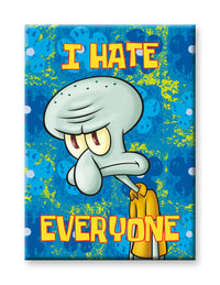 Thumbnail for SpongeBob SquarePants - I Hate Everyone Flat Magnet (2.5