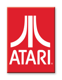Thumbnail for Atari - White Flat Magnet (2.5
