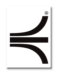 Thumbnail for Atari - Black Flat Magnet (2.5