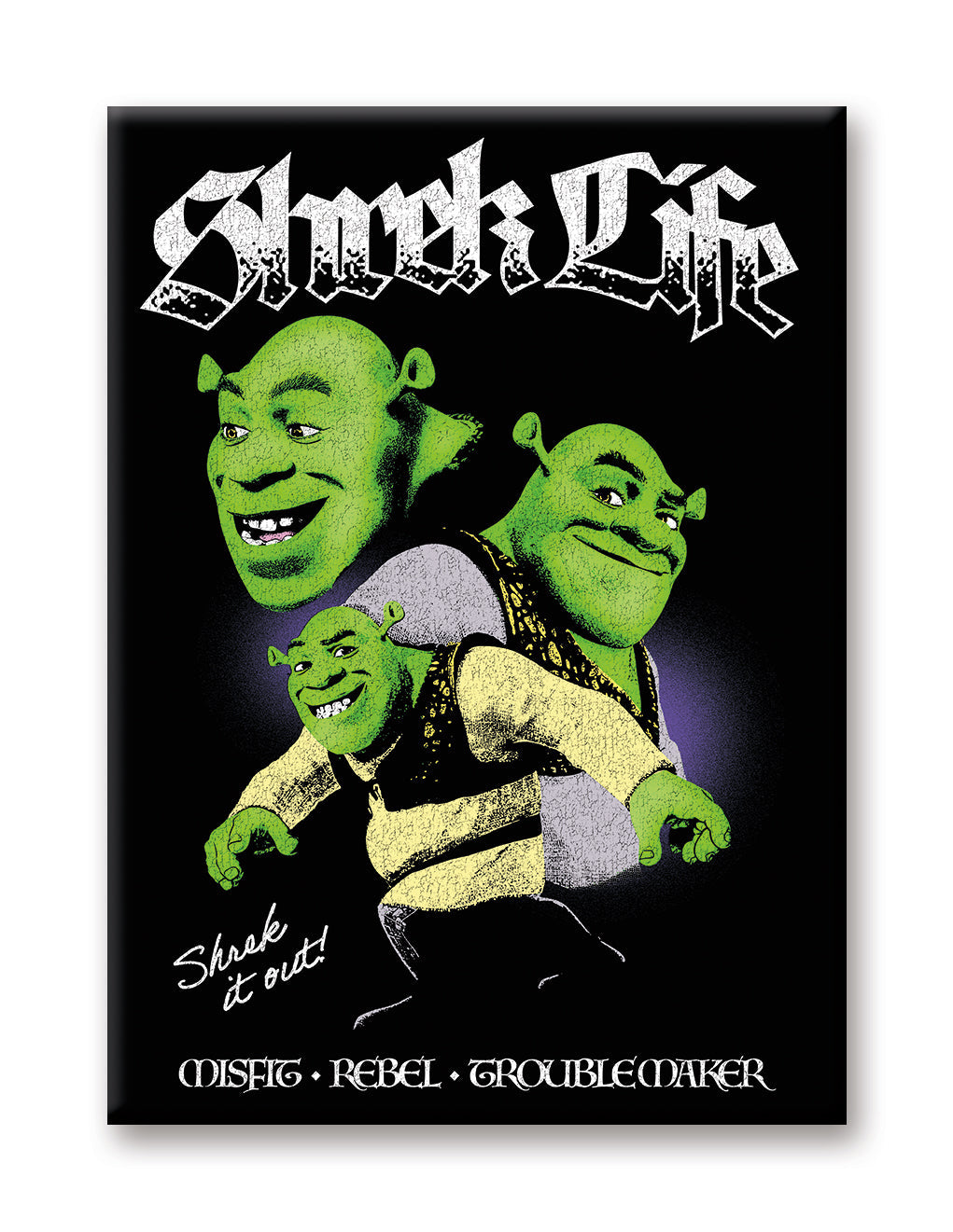 Shrek - Shrek Life Flat Magnet (2.5" x 3.5") – 6 PC PPK