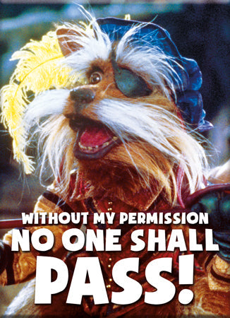 Labyrinth - Sir Didymus Flat Magnet (2.5" x 3.5") – 6 PC PPK