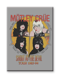 Thumbnail for Motley Crue - Tour 1983 Flat Magnet (2.5