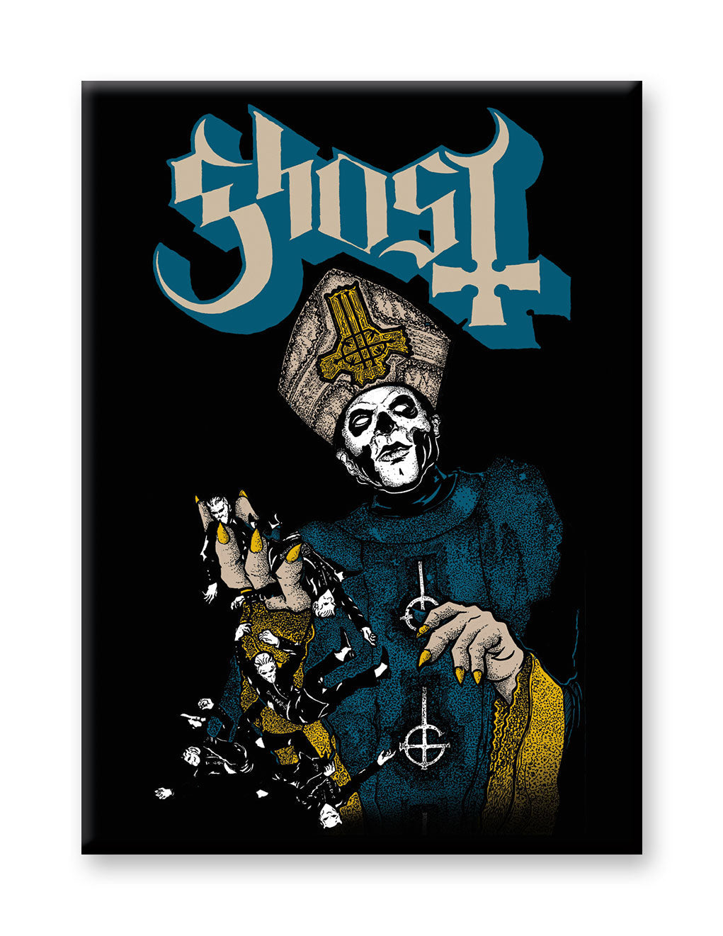 Ghost - Ghouls Flat Magnet (2.5" x 3.5") – 6 PC PPK