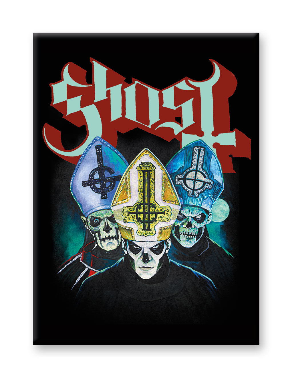 Ghost - Papa Flat Magnet (2.5" x 3.5") – 6 PC PPK