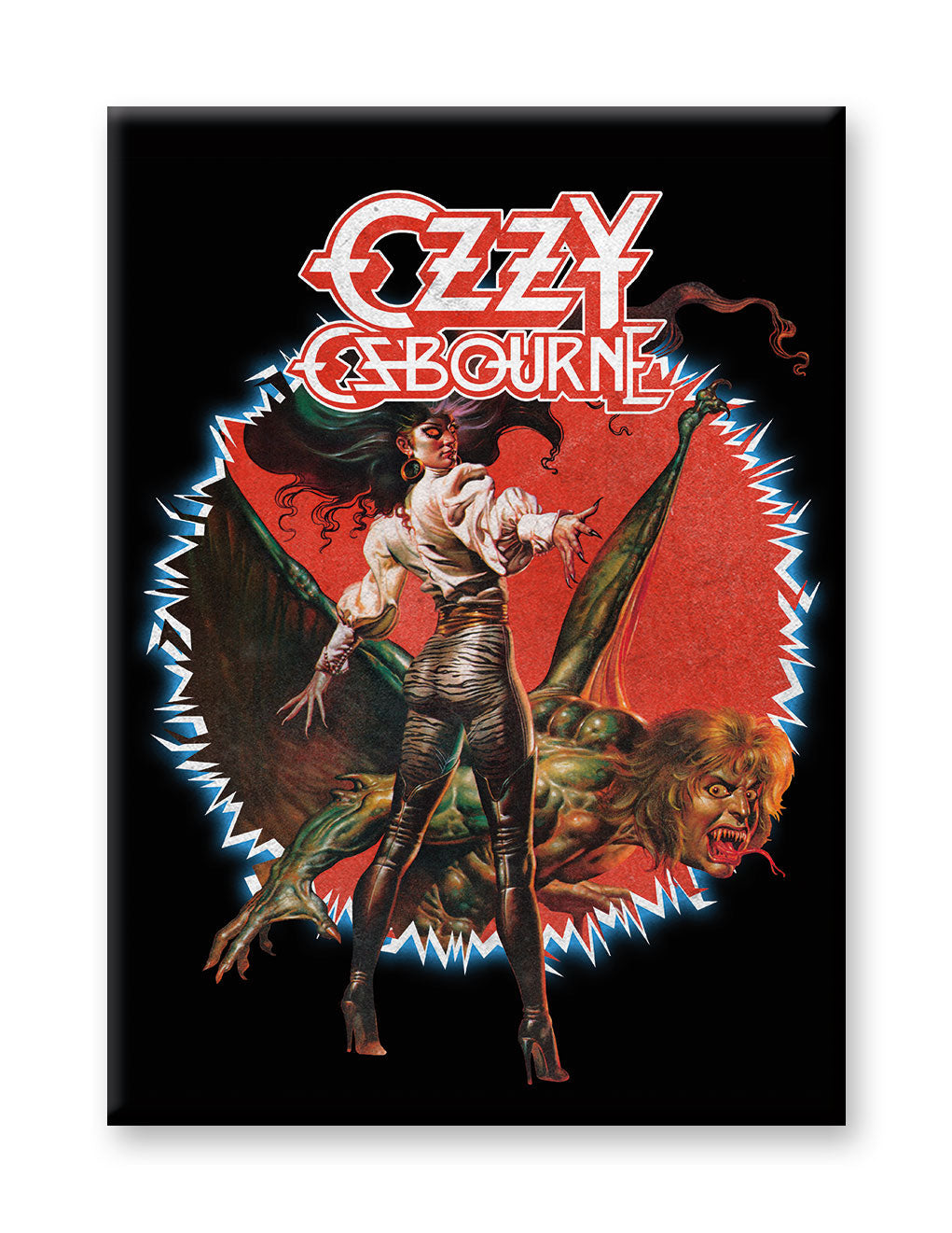 Ozzy Osbourne - Ultimate Sin Flat Magnet (2.5" x 3.5") – 6 PC PPK