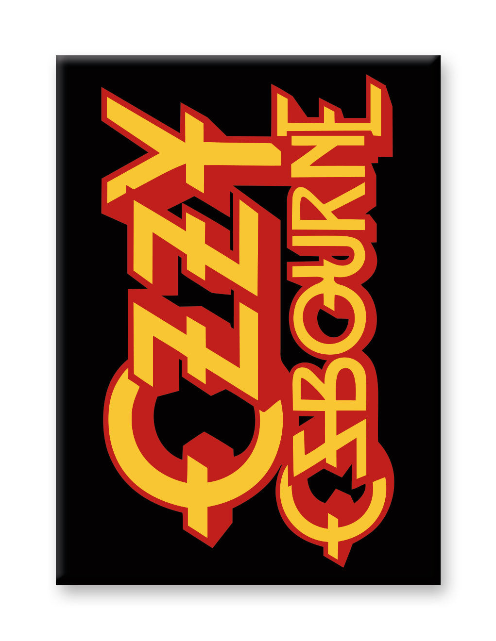 Ozzy Osbourne - Logo Flat Magnet (2.5" x 3.5") – 6 PC PPK