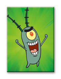Thumbnail for SpongeBob SquarePants - Plankton Rage Flat Magnet (2.5