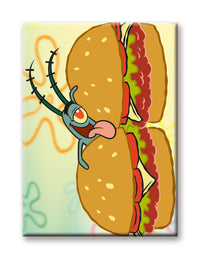 Thumbnail for SpongeBob SquarePants - Plankton Buns Flat Magnet (2.5