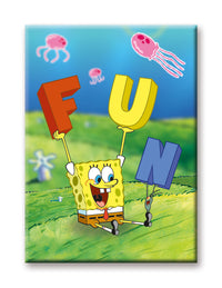 Thumbnail for SpongeBob SquarePants - Plankton FUN Flat Magnet (2.5