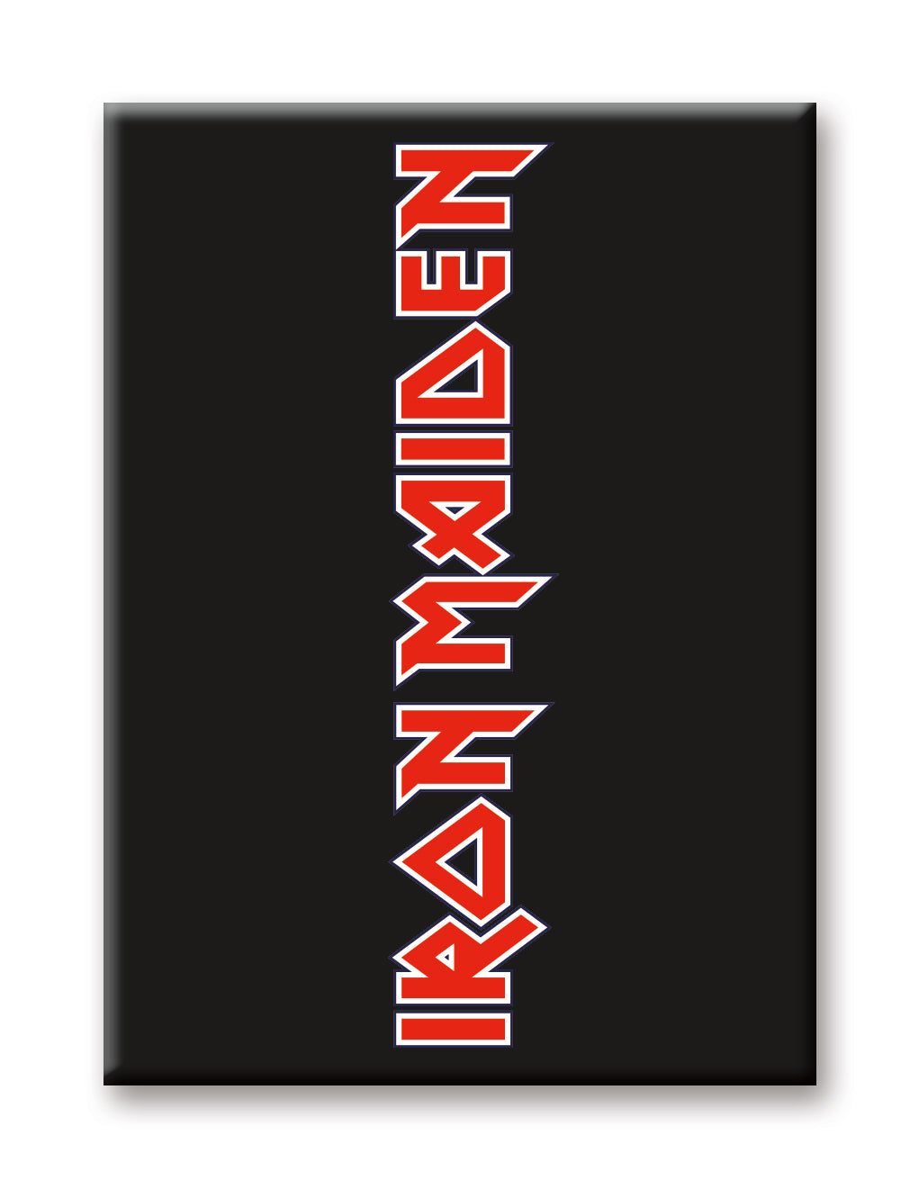 Iron Maiden Logo Flat Magnet (2.5" x 3.5") – 6 PC PPK