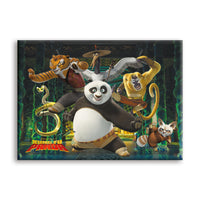 Thumbnail for Kung Fu Panda - Group Flat Magnet (2.5