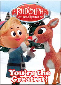 Thumbnail for Rudolph - Rudolph - & Hermey Flat Magnet (2.5