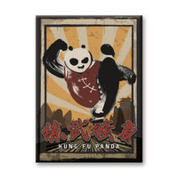 Thumbnail for Kung Fu Panda - Brushstroke Flat Magnet (2.5