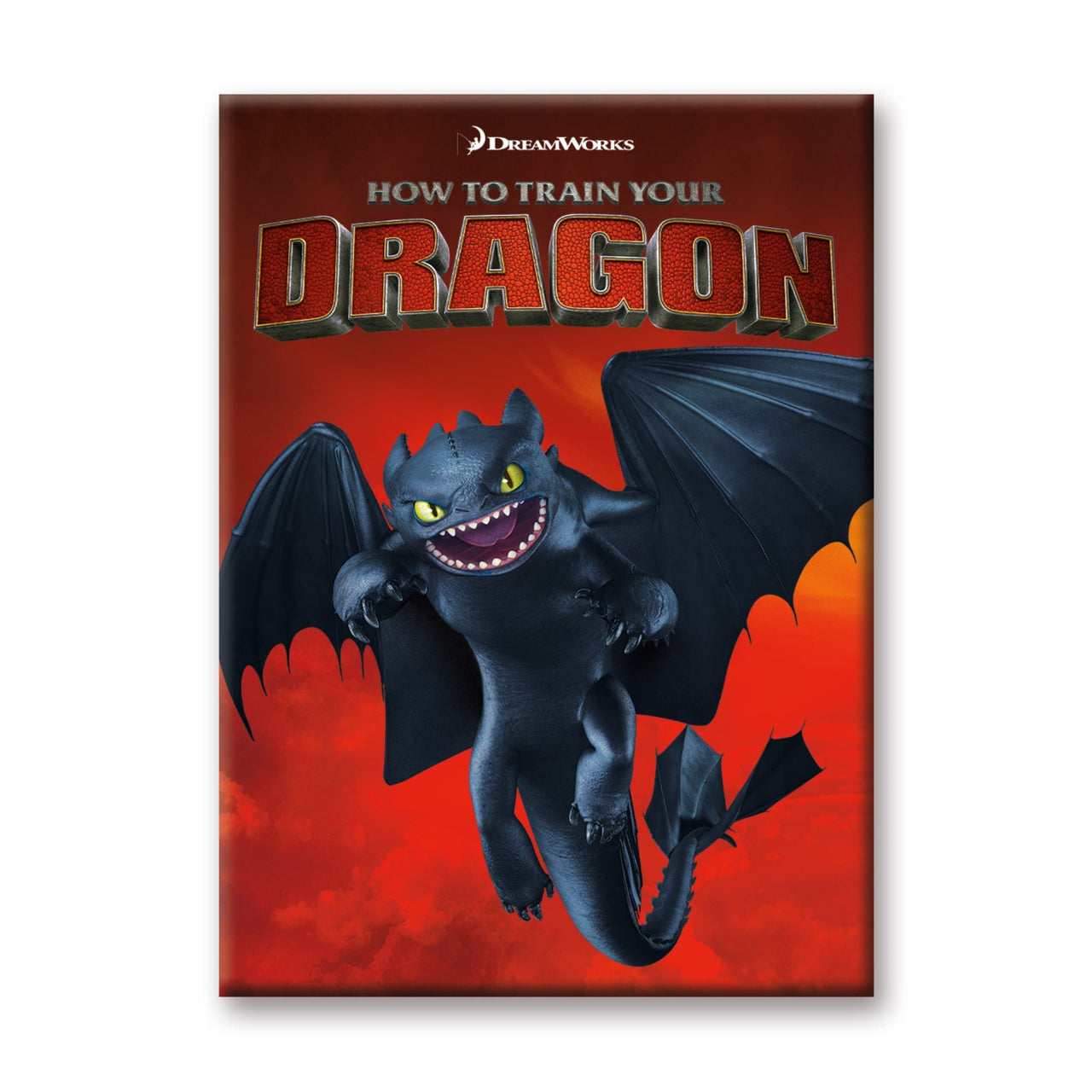 How to Train Your Dragon - Toothless Flat Magnet (2.5" x 3.5") – 6 PC PPK ($2.05 each)