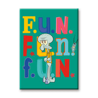 Thumbnail for SpongeBob SquarePants - Squidward Fun Flat Magnet (2.5