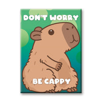 Thumbnail for Capybara - Be Cappy Flat Magnet (2.5