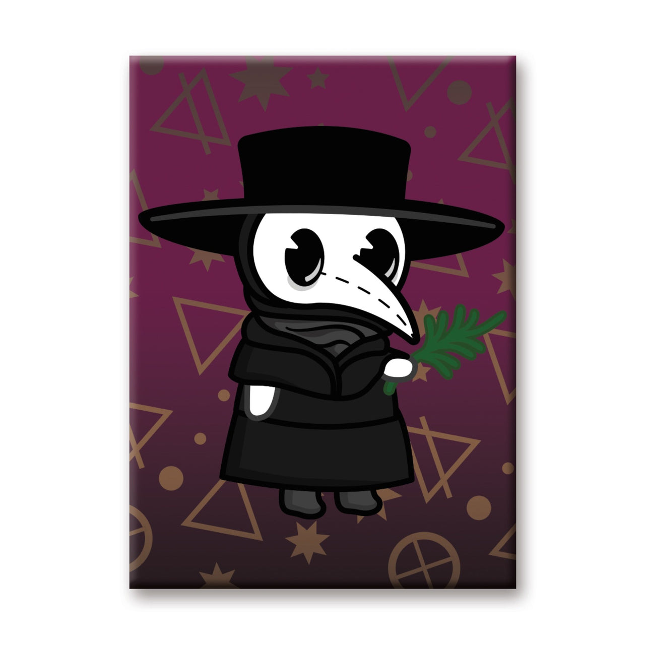 Plague Doctor - Doctor Herb Flat Magnet (2.5" x 3.5") – 6 PC PPK ($2.05 each)