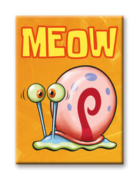 Thumbnail for SpongeBob SquarePants - Gary Meow Flat Magnet (2.5