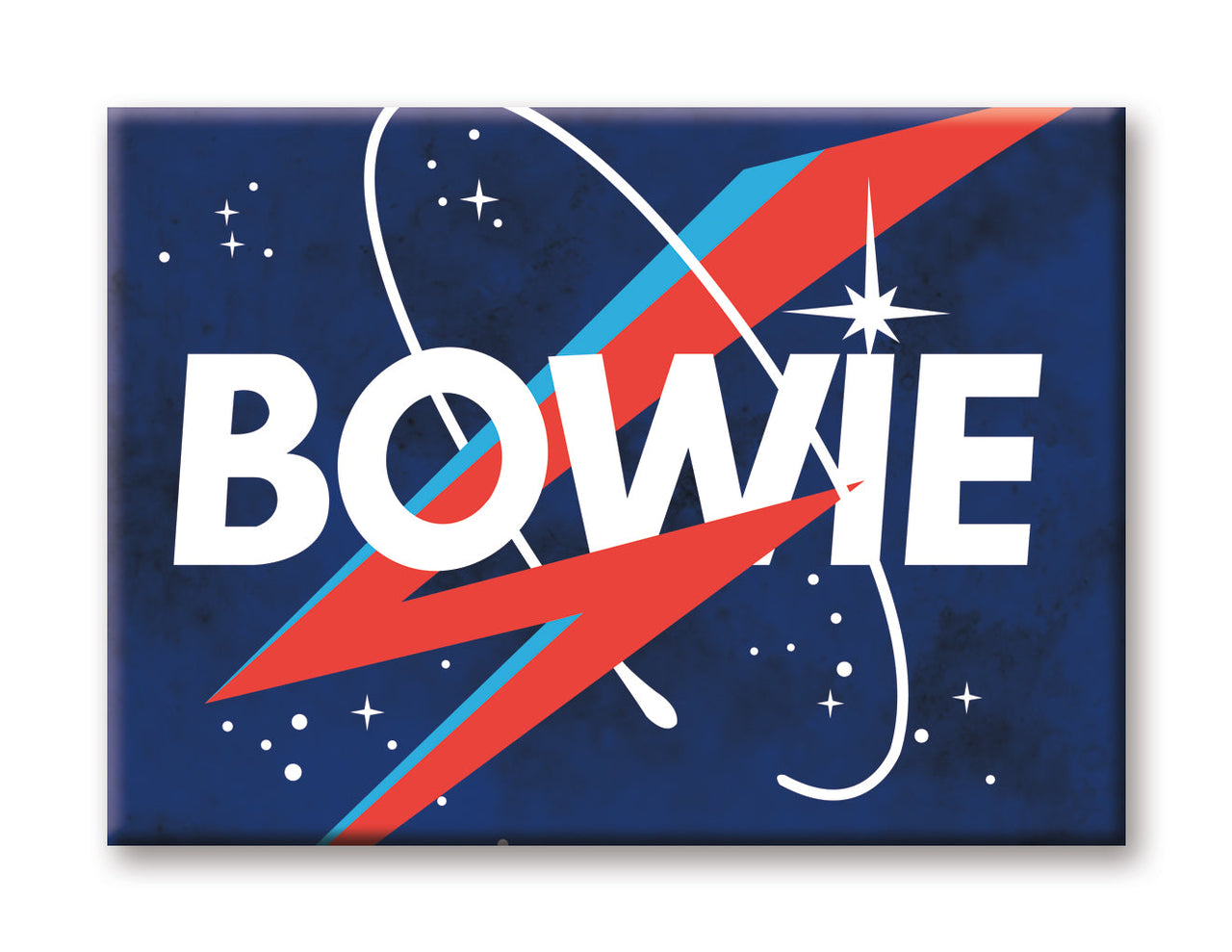 David Bowie - Stars Flat Magnet (2.5" x 3.5") – 6 PC PPK