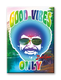 Thumbnail for Bob Ross - Good Vibes Flat Magnet (2.5