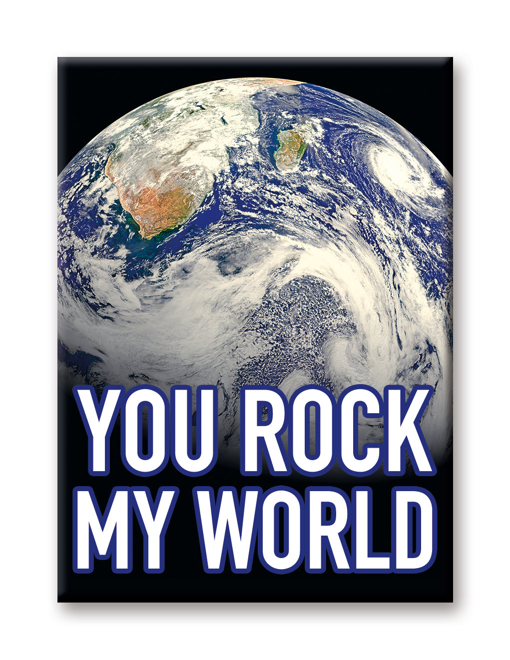 NASA - Rock Flat Magnet (2.5" x 3.5") – 6 PC PPK