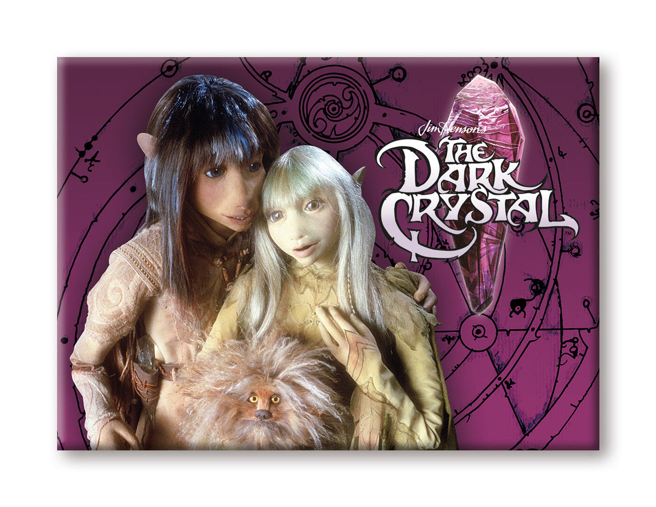 Dark Crystal - Purple Jen Kira Flat Magnet (2.5" x 3.5") – 6 PC PPK