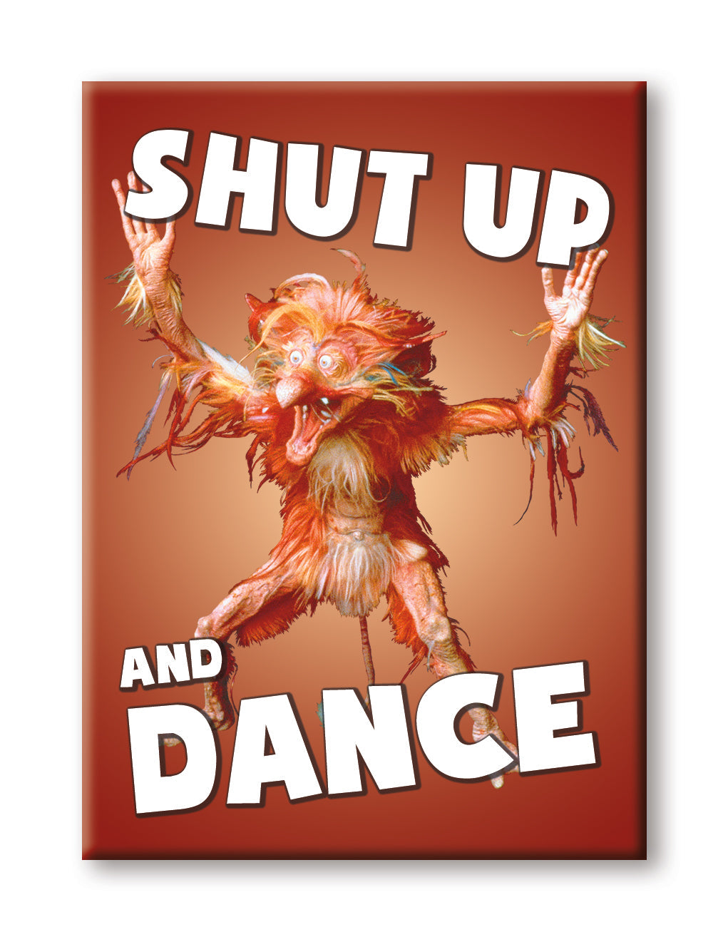 Labyrinth - Shut Up Dance Flat Magnet (2.5" x 3.5") – 6 PC PPK