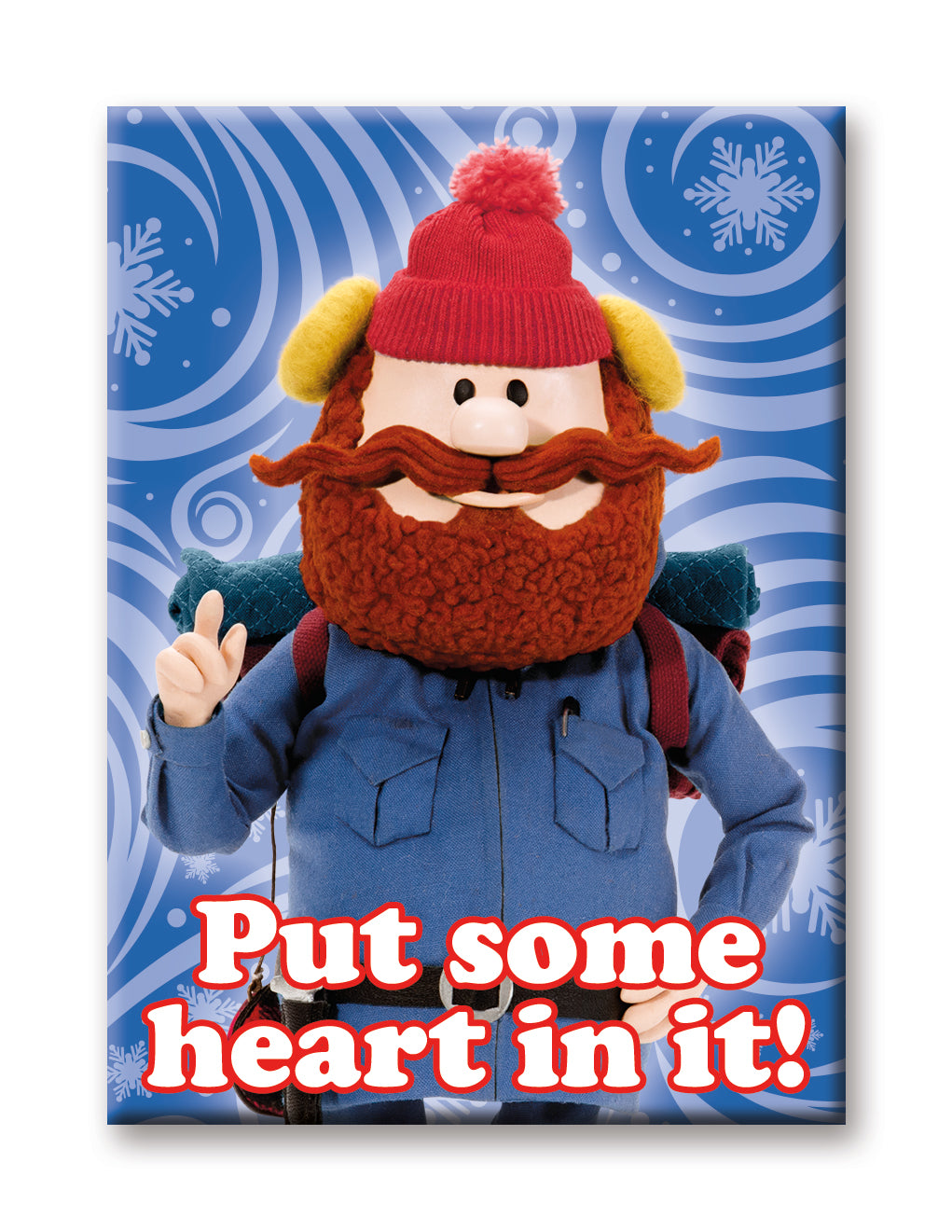Rudolph - Yukon Flat Magnet (2.5" x 3.5") – 6 PC PPK