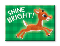 Thumbnail for Rudolph - Shine Bright Flat Magnet (2.5