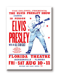 Thumbnail for Elvis Presley - Live Show Flat Magnet (2.5