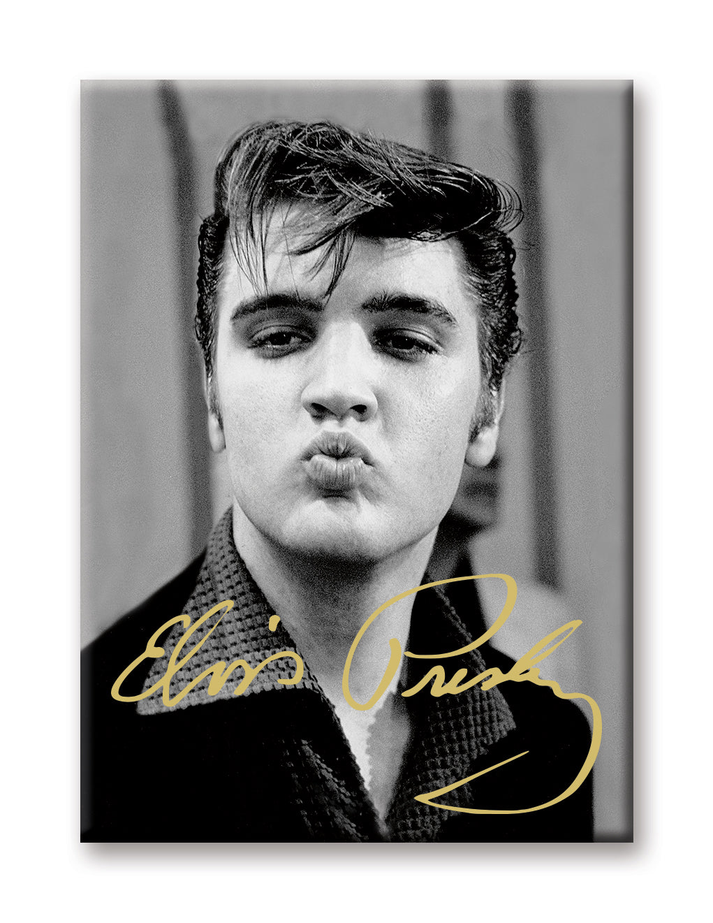 Elvis Presley - Kiss Flat Magnet (2.5" x 3.5") – 6 PC PPK