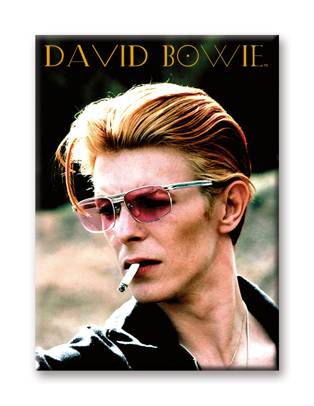 David Bowie - Cigarette Flat Magnet (2.5" x 3.5") – 6 PC PPK