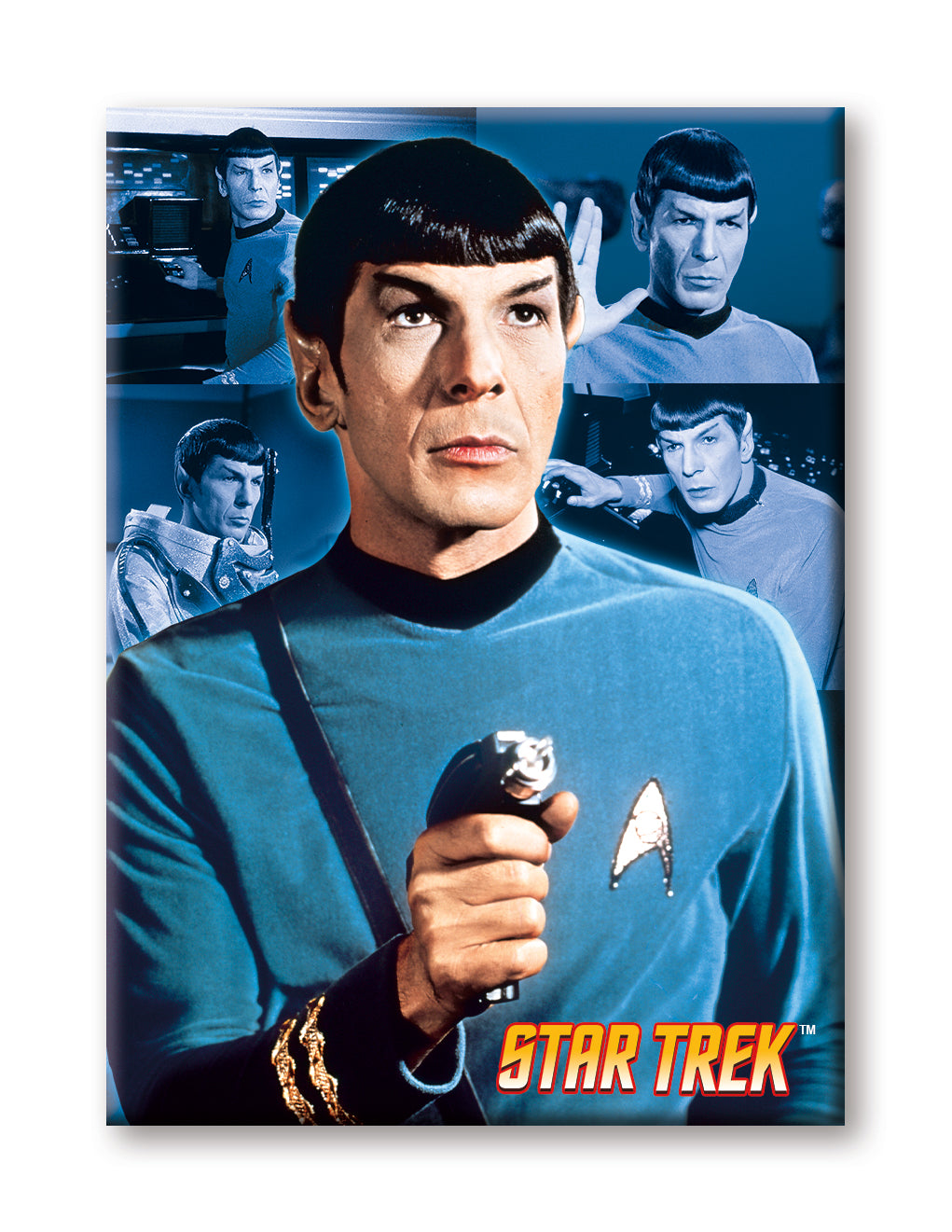 Star Trek - Spock Flat Magnet (2.5" x 3.5") – 6 PC PPK