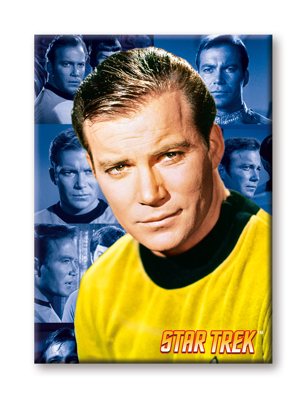 Star Trek - Kirk Flat Magnet (2.5" x 3.5") – 6 PC PPK