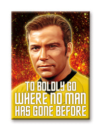 Thumbnail for Star Trek - Kirk Quote Flat Magnet (2.5
