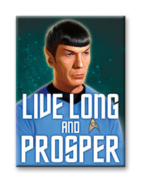 Thumbnail for Star Trek - Spock Quote Flat Magnet (2.5