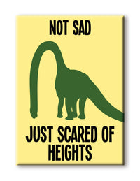 Thumbnail for Dinosaurs - Scared Flat Magnet (2.5
