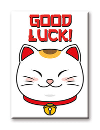 Thumbnail for Lucky Cat - Good Luck Flat Magnet (2.5