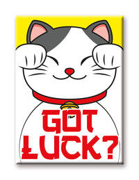 Thumbnail for Lucky Cat - Got Luck Flat Magnet (2.5