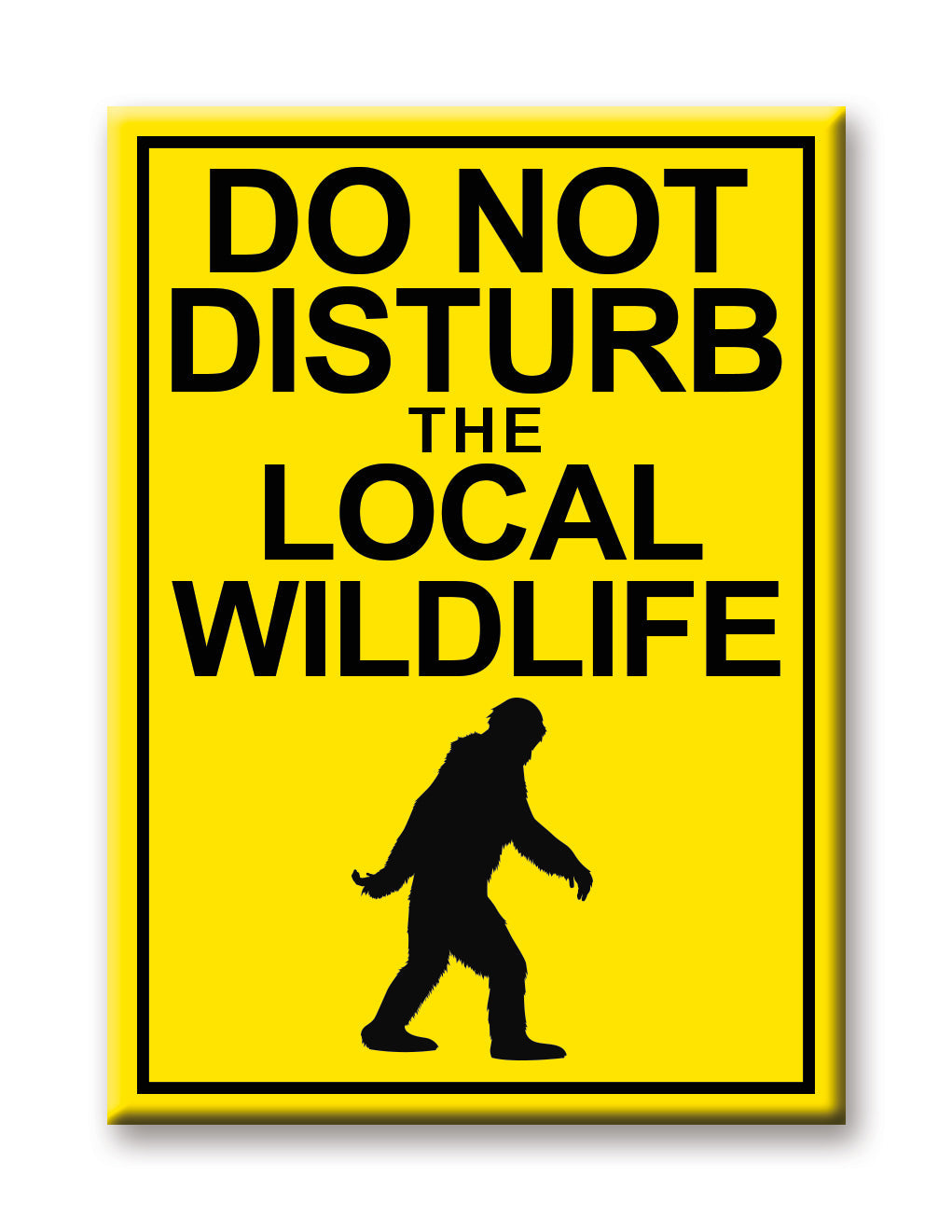 Bigfoot - Disturb Flat Magnet (2.5" x 3.5") – 6 PC PPK