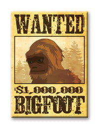 Thumbnail for Bigfoot - Wanted Flat Magnet (2.5