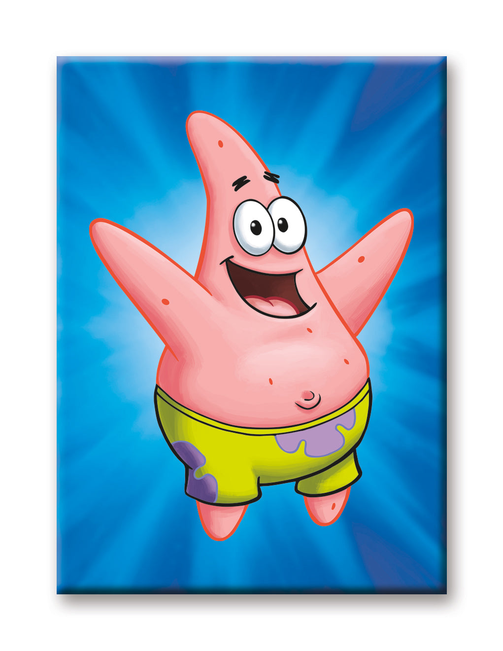 SpongeBob SquarePants - Patrick Flat Magnet (2.5" x 3.5") – 6 PC PPK