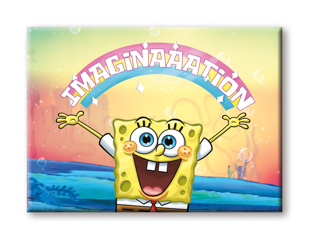 SpongeBob SquarePants - Imagination Flat Magnet (2.5" x 3.5") – 6 PC PPK