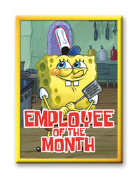 Thumbnail for SpongeBob SquarePants - Employee Flat Magnet (2.5