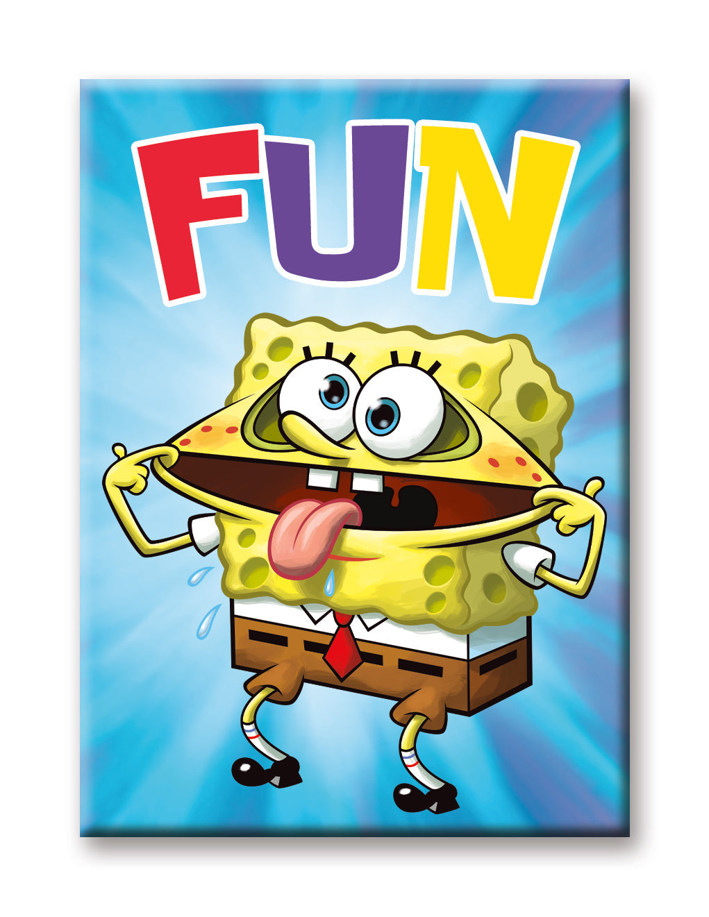 SpongeBob SquarePants - FUN Flat Magnet (2.5" x 3.5") – 6 PC PPK