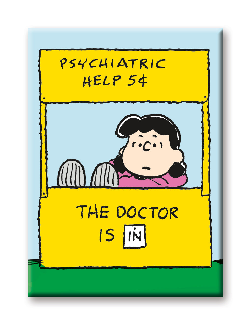 Peanuts - Lucy Doctor Flat Magnet (2.5" x 3.5") – 6 PC PPK
