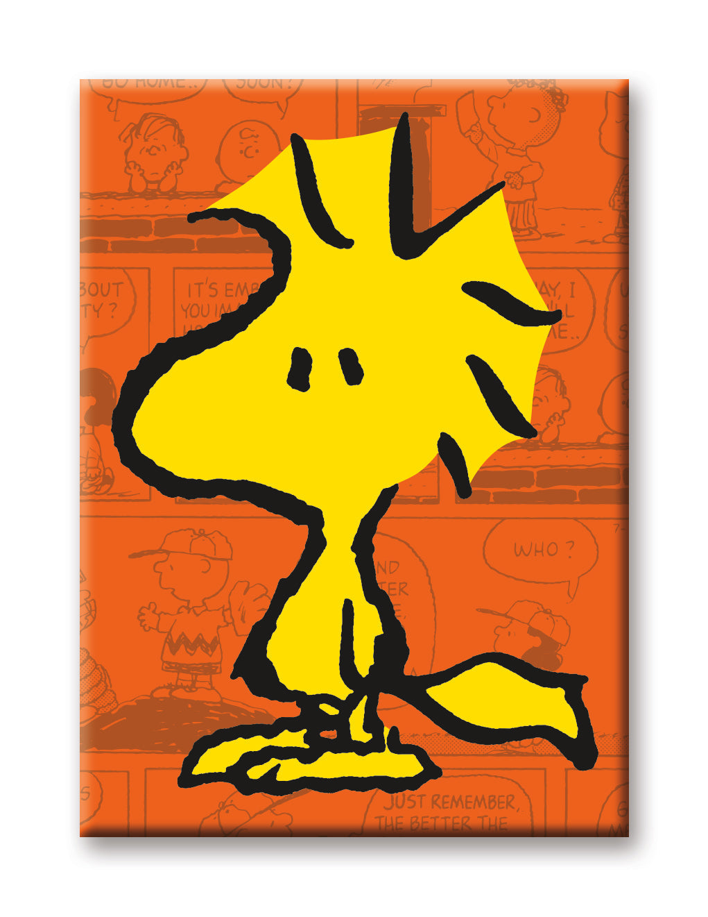 Peanuts - Woodstock Comic Flat Magnet (2.5" x 3.5") – 6 PC PPK